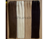 Human hair Weft