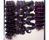 Human hair Weft