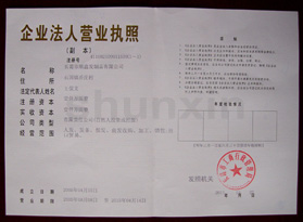 Certificate of Incorporation
